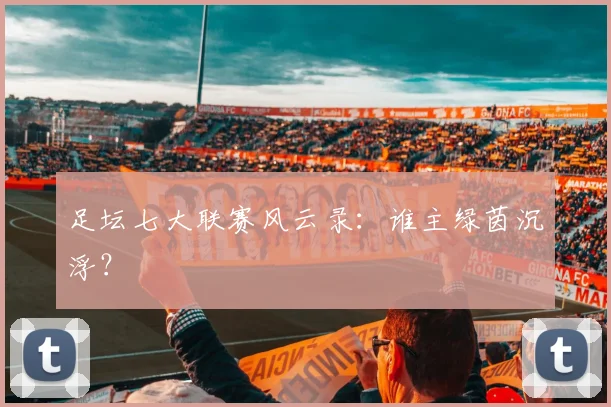 足坛七大联赛风云录:谁主绿茵沉浮?